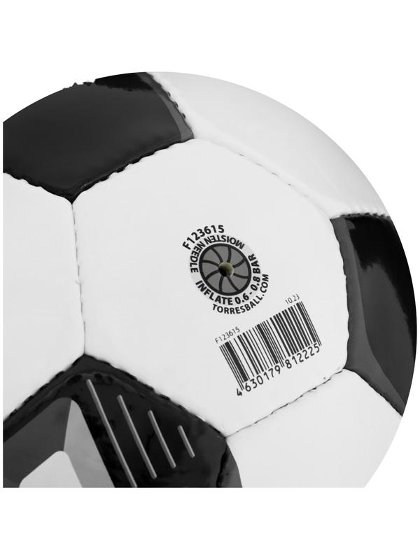Мяч футбольный TORRES F123615, PVC, ручная сшивка, 32 панели, р. 5