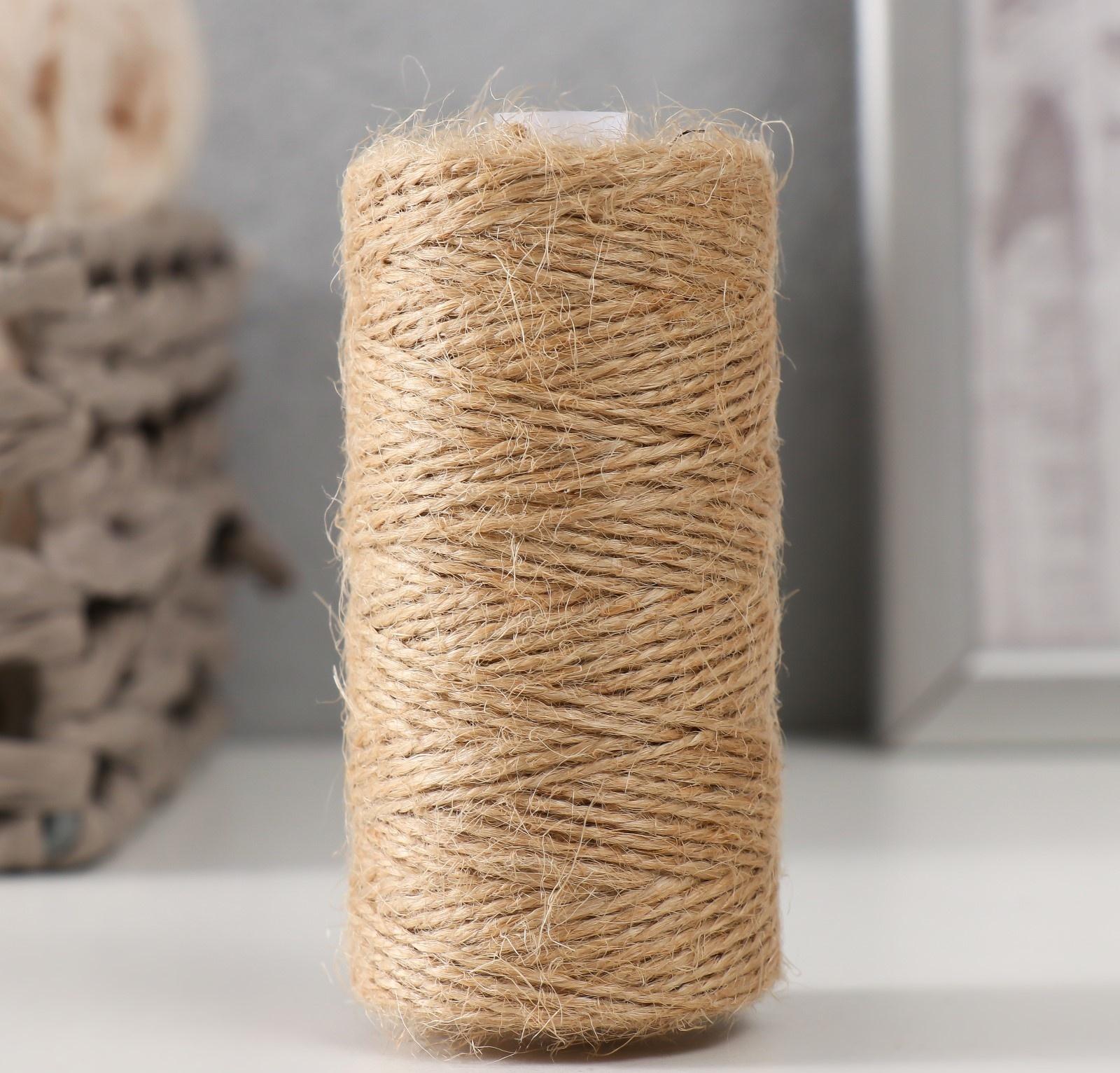 Джут шпагатовый-4 100м д-1мм