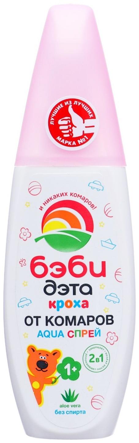 БЭБИ ДЭТА детский АКВА (AQUA) спрей 2 в 1 100 мл/24 шт