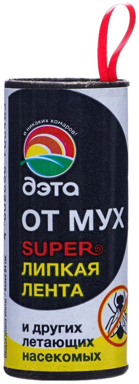 ДЭТА супер липкая лента от мух 1 шт.