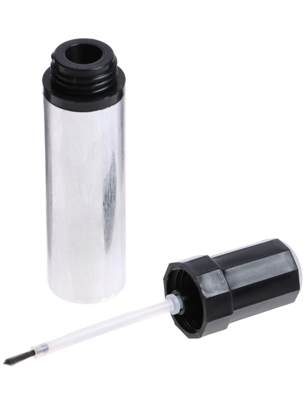 Флакон туба для лака/краски, алюминий, колпачок и кисть в комплекте, без этикеток, 20 мл