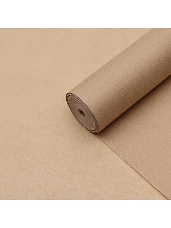 Пергамент силиконизированный, коричневый, жиростойкий, 30 см х 50 м