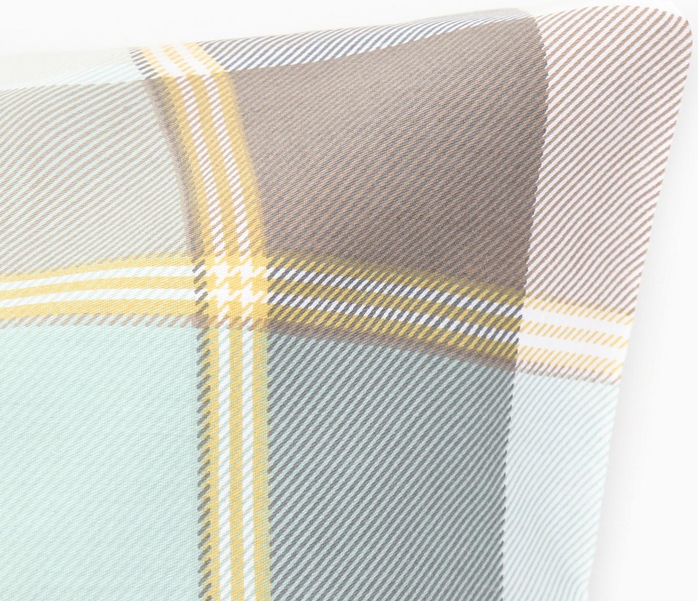 Наволочка LoveLife Square green, 50*70, 100%хлопок, сатин, 125г/м²