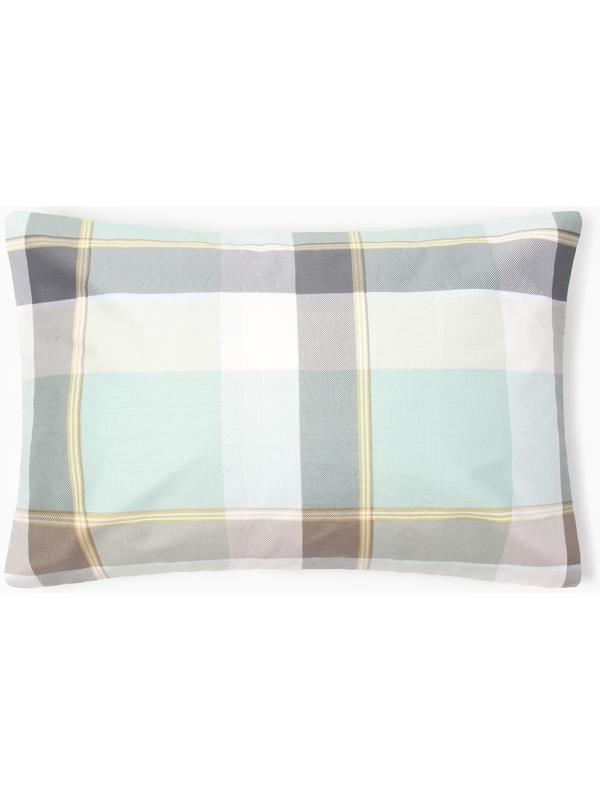 Наволочка LoveLife Square green, 50*70, 100%хлопок, сатин, 125г/м²