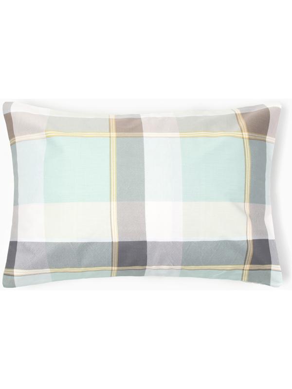 Наволочка LoveLife Square green, 50*70, 100%хлопок, сатин, 125г/м²