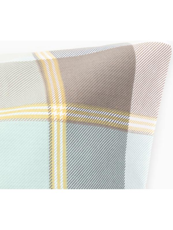 Наволочка LoveLife Square green, 50*70, 100%хлопок, сатин, 125г/м²