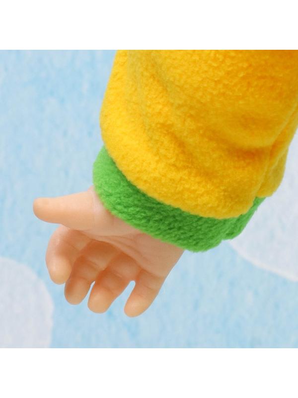 Кукла веселая в капюшоне 55см, микс