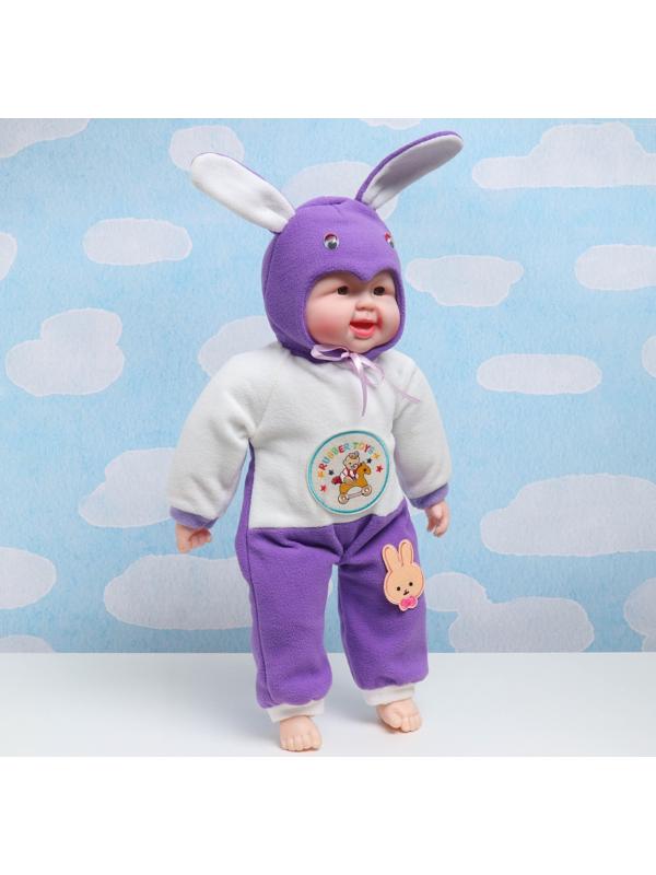 Кукла веселая в капюшоне 55см, микс