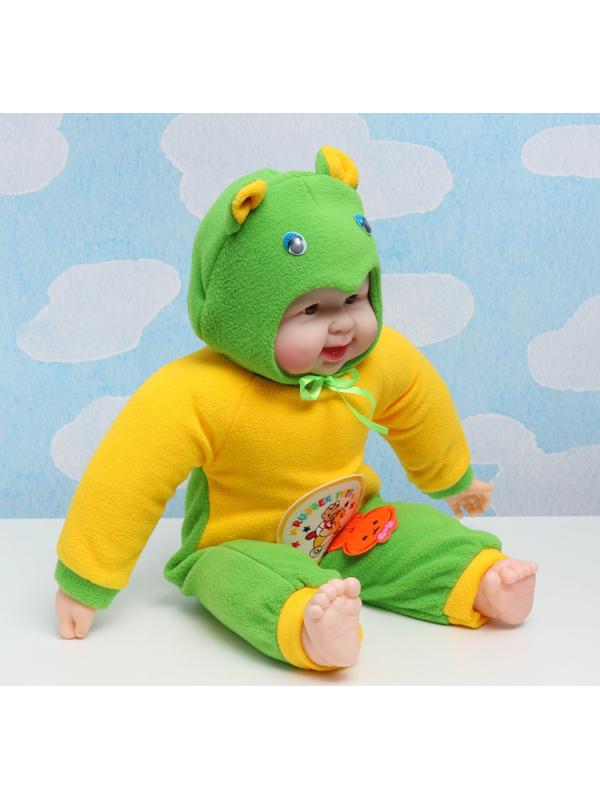 Кукла веселая в капюшоне 55см, микс