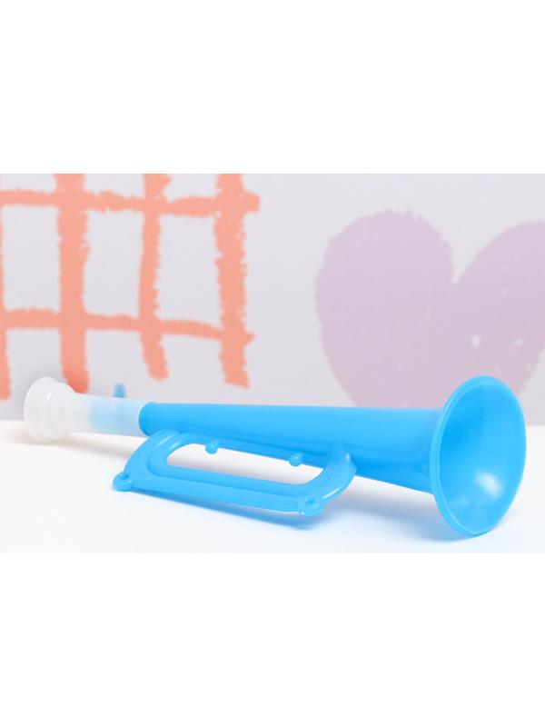 Дудка пластмассовая 19см, микс