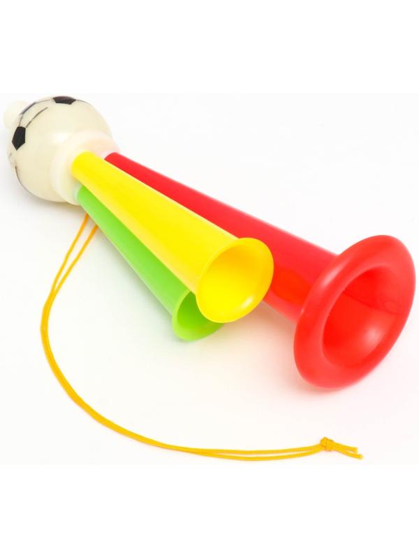 Дудка с мячом 20см, микс