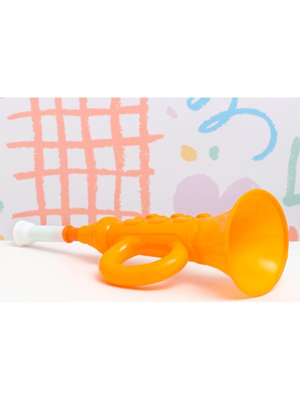 Дудка пластмассовая 31см, микс