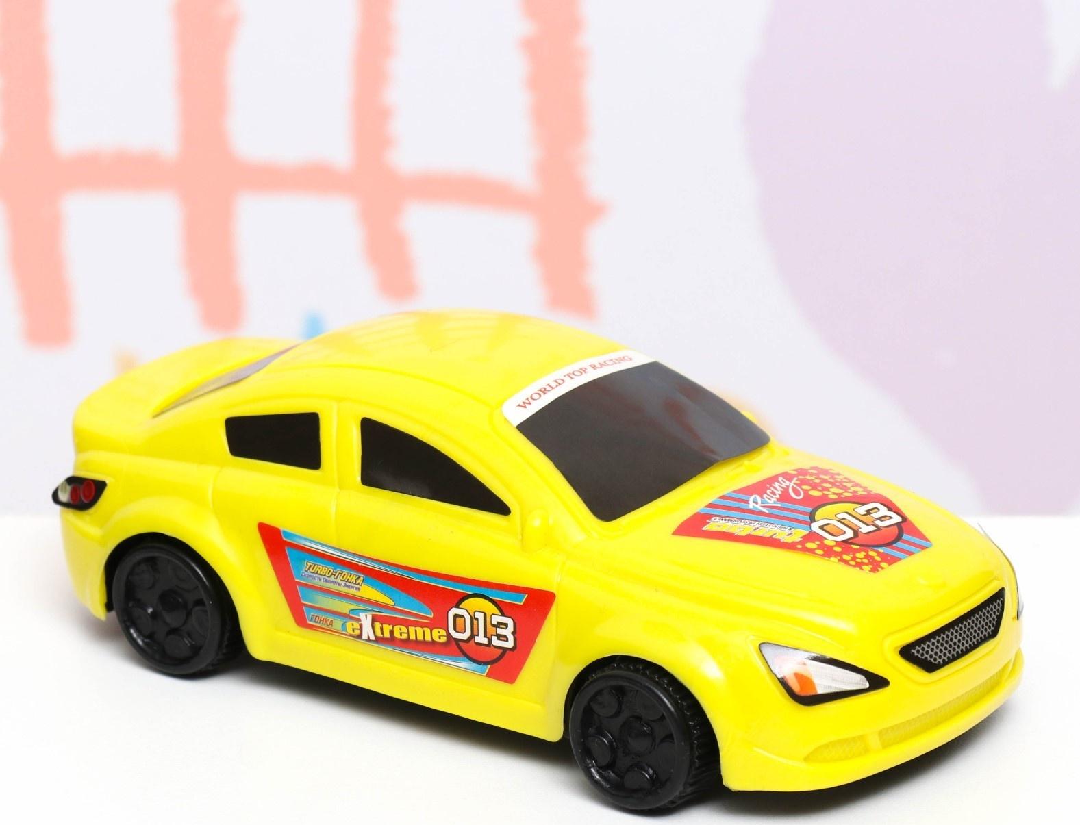 Машина гоночная 14 х 7 х 5 см, микс