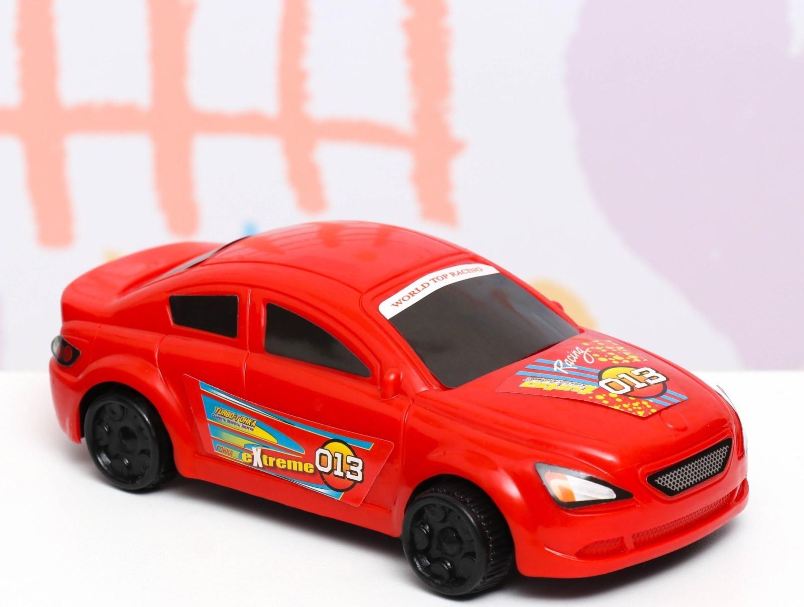 Машина гоночная 14 х 7 х 5 см, микс