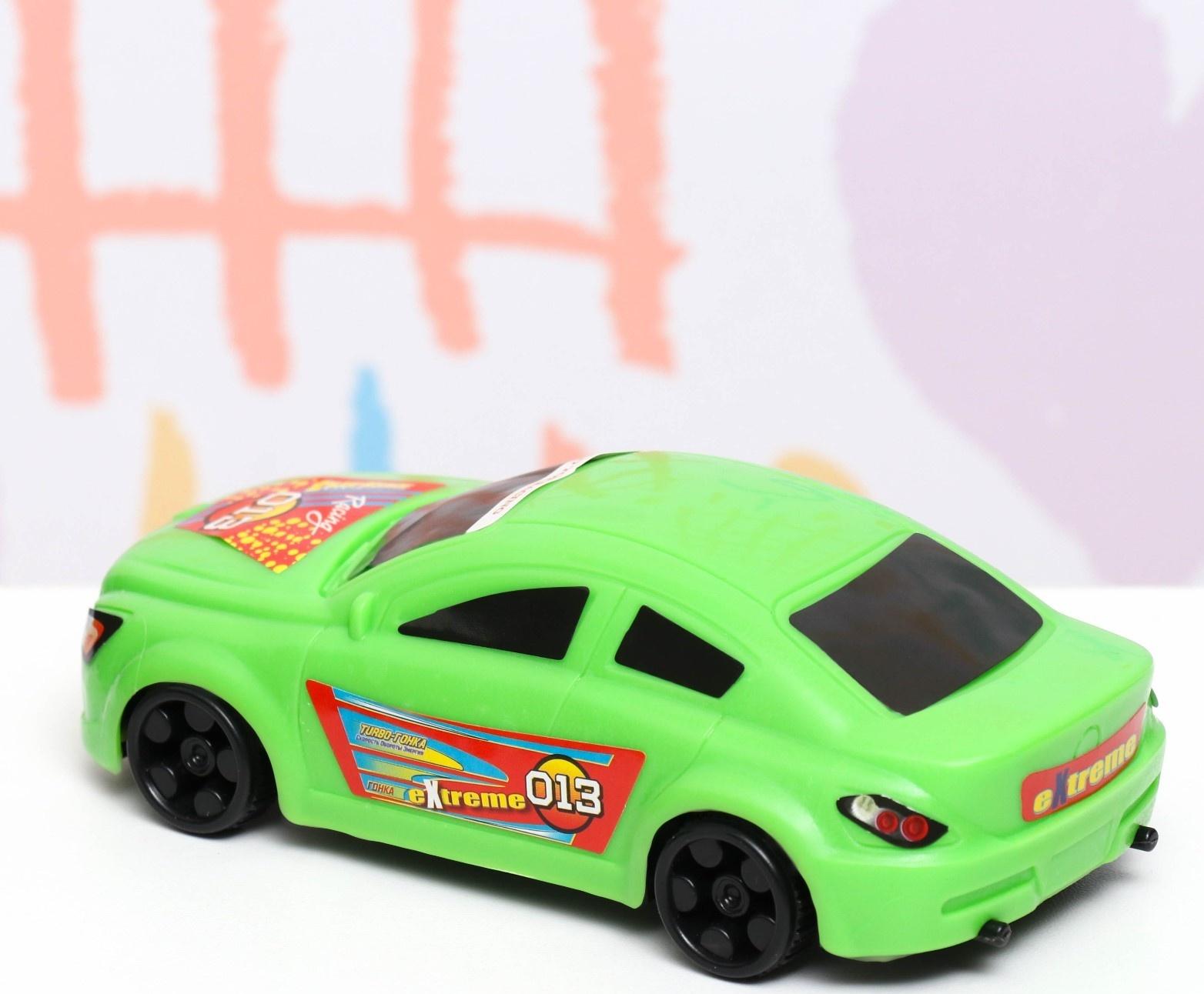 Машина гоночная 14 х 7 х 5 см, микс