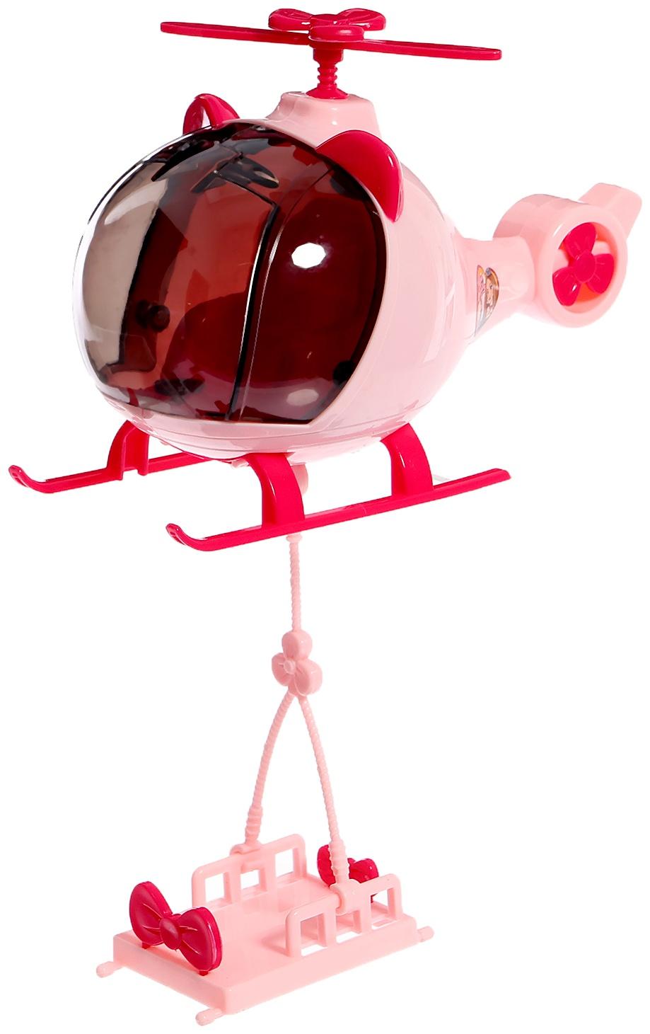 Игровой набор «Путешественницы» машина с прицепом, вертолёт, куклы, аксессуары