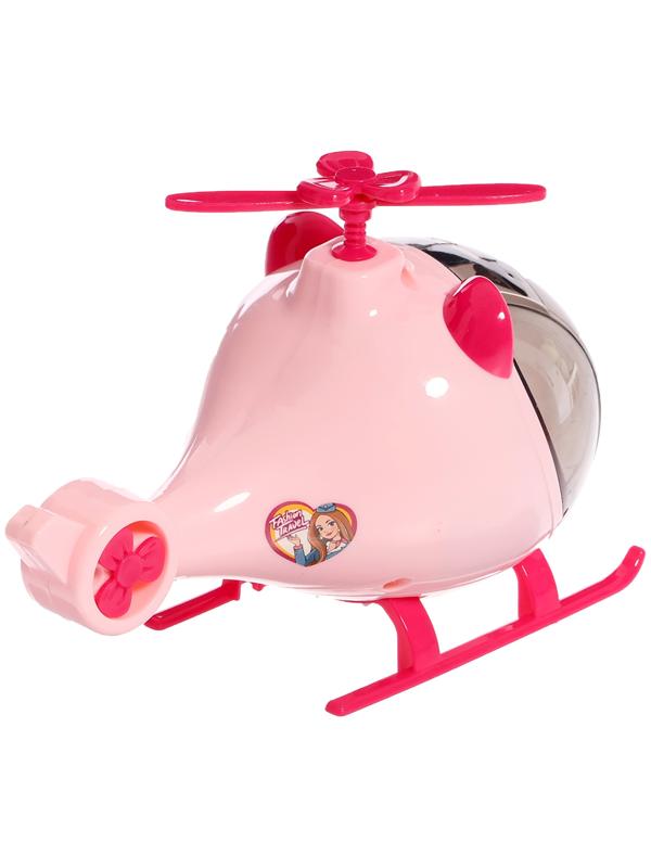 Игровой набор «Путешественницы» машина с прицепом, вертолёт, куклы, аксессуары