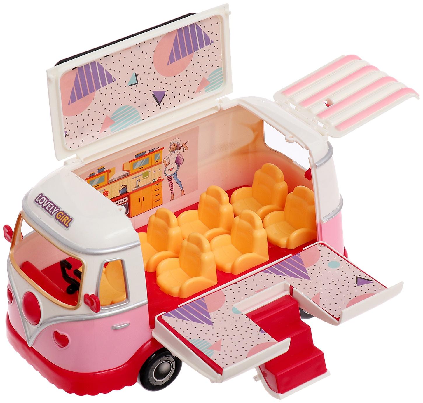 Игровой набор «Лови волну!» трейлер с прицепом, куклы, аксессуары