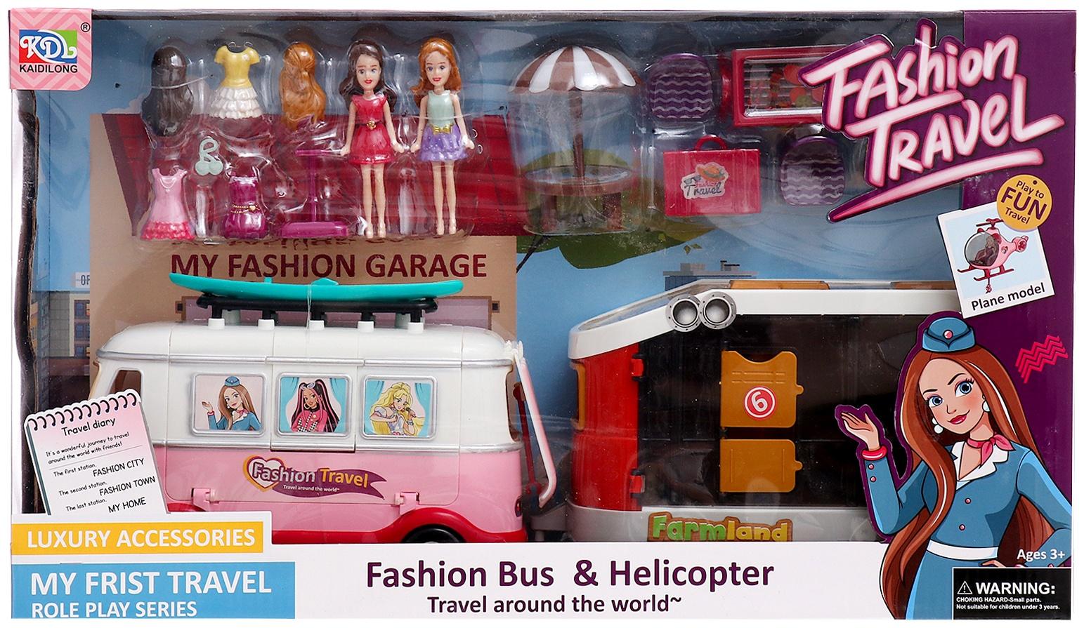 Игровой набор «Лови волну!» трейлер с прицепом, куклы, аксессуары