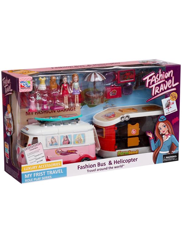 Игровой набор «Лови волну!» трейлер с прицепом, куклы, аксессуары