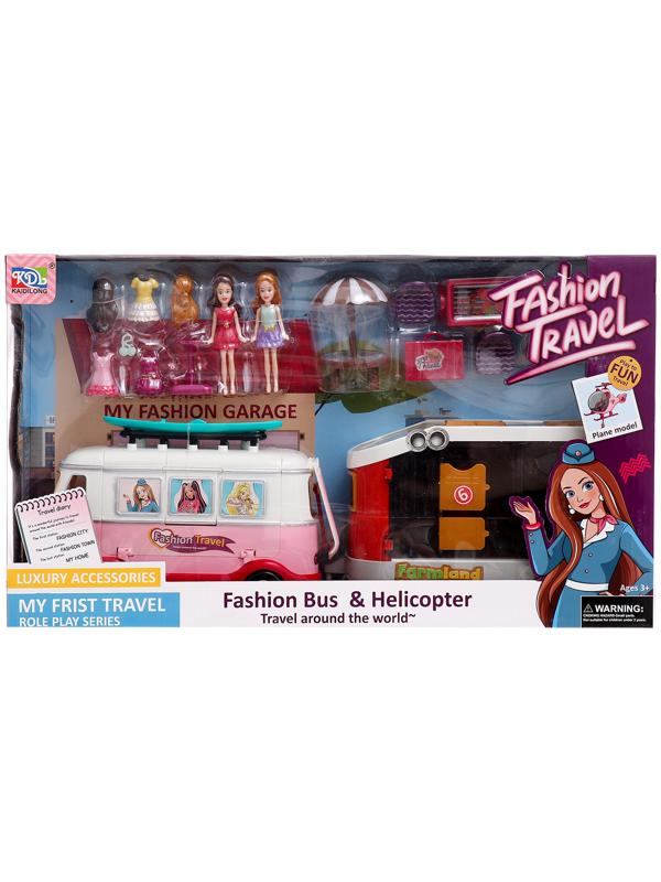 Игровой набор «Лови волну!» трейлер с прицепом, куклы, аксессуары