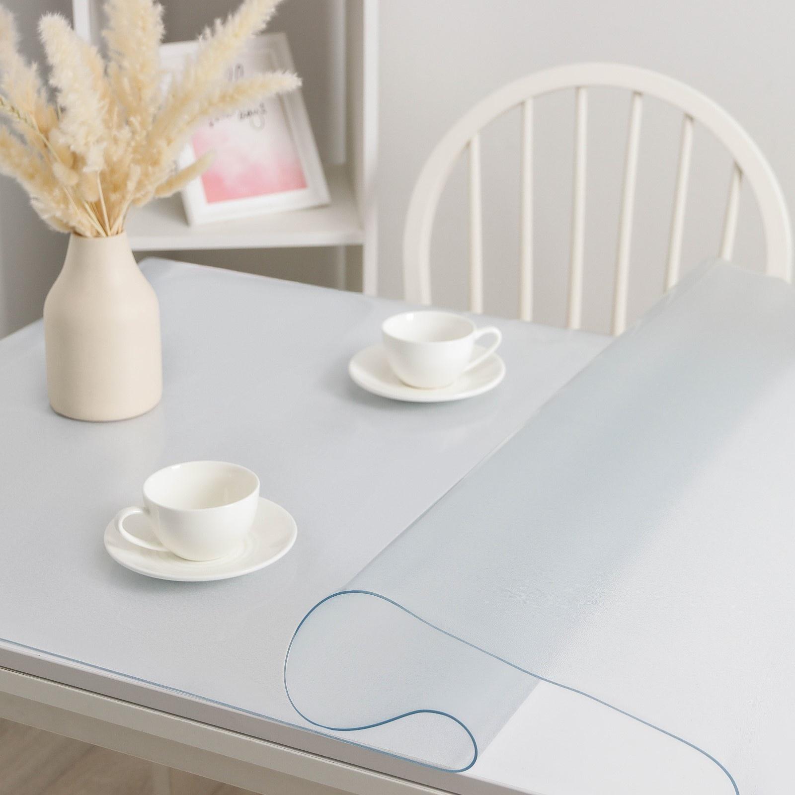 Термоскатерть Доляна «Гибкое стекло», 70×90 см, толщина 0,8 мм