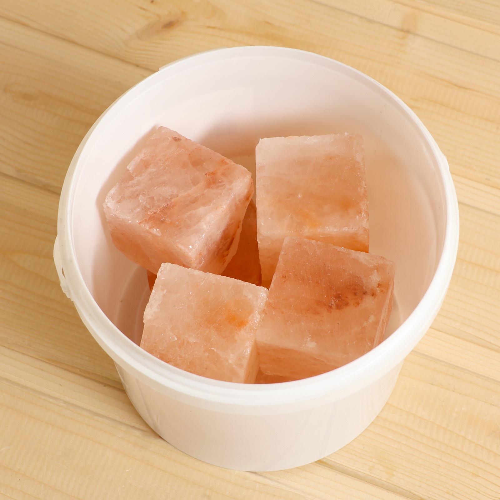 Соль кубики 50*50 мм, ведро 2 кг