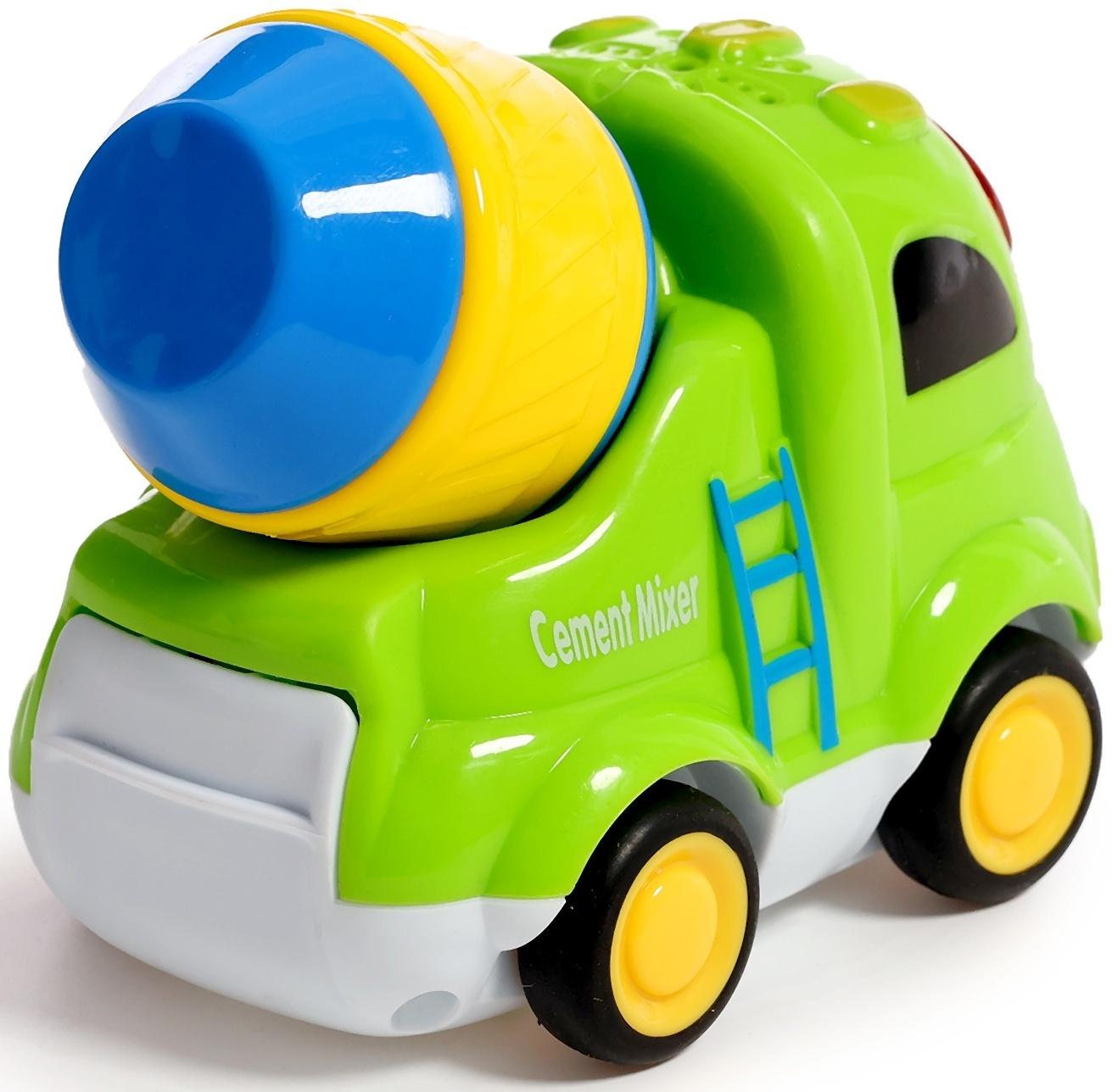 Музыкальная машинка «Городские приключения: Бетономешалка», звук, свет