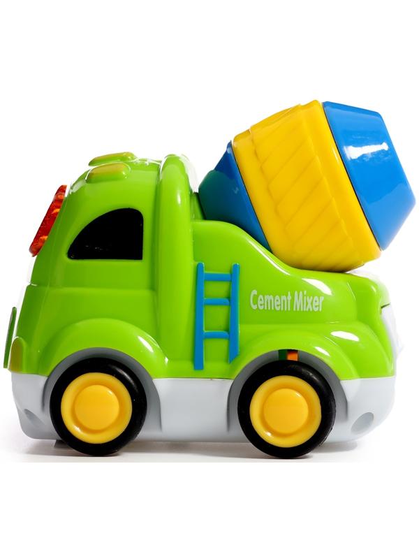 Музыкальная машинка «Городские приключения: Бетономешалка», звук, свет