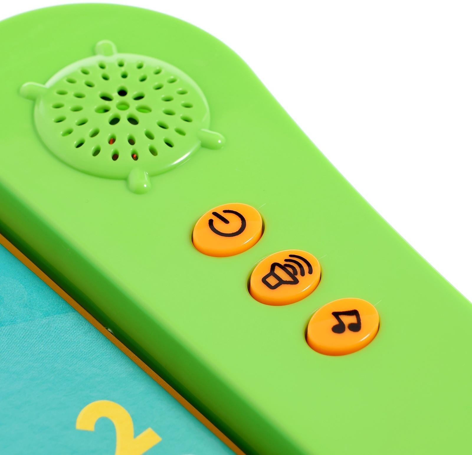 Обучающая игрушка «Умная книга», звук, цвет зелёный