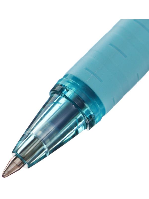 Ручка шариковая UNI Jetstream SX-101-07FL, 0.7 мм, синий, корпус бирюзовый