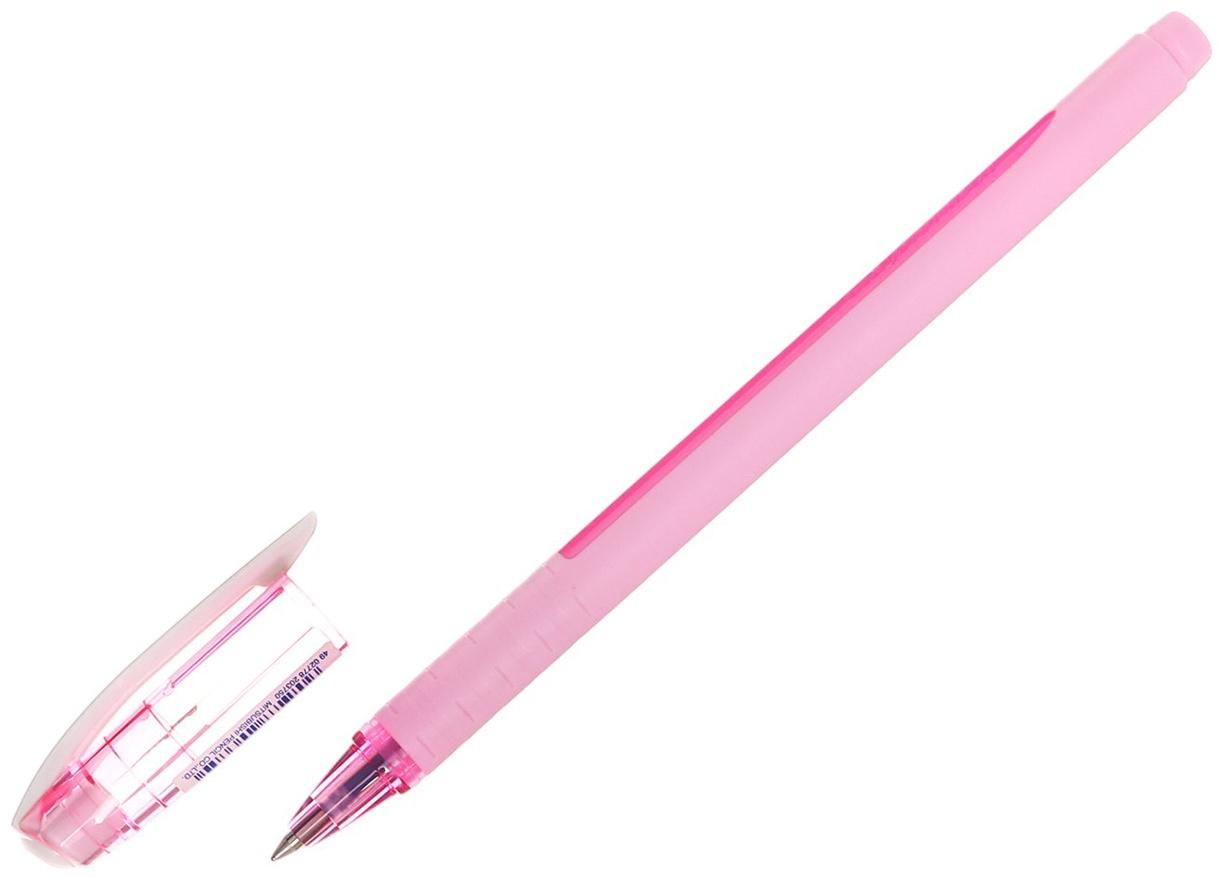 Ручка шариковая UNI Jetstream SX-101-07FL, 0.7 мм, синий, корпус розовый
