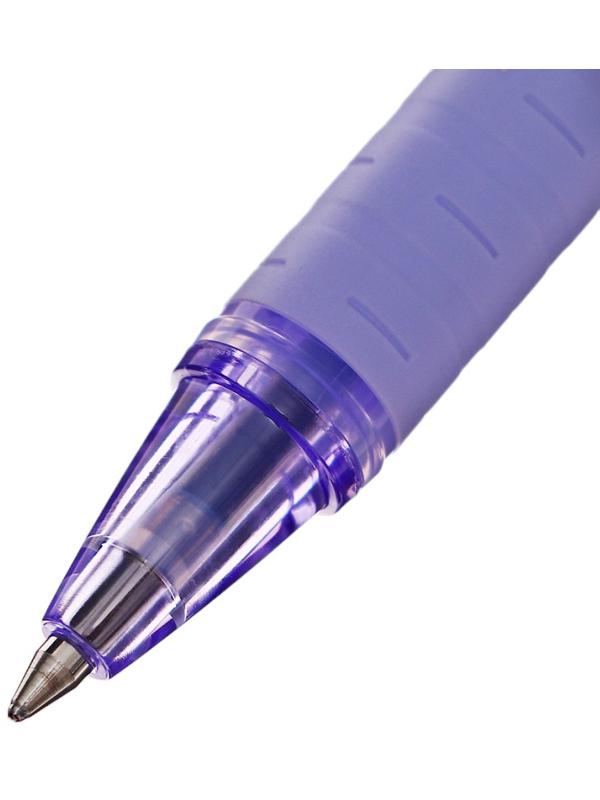 Ручка шариковая UNI Jetstream SX-101-07FL, 0.7 мм, синий, корпус лаванда