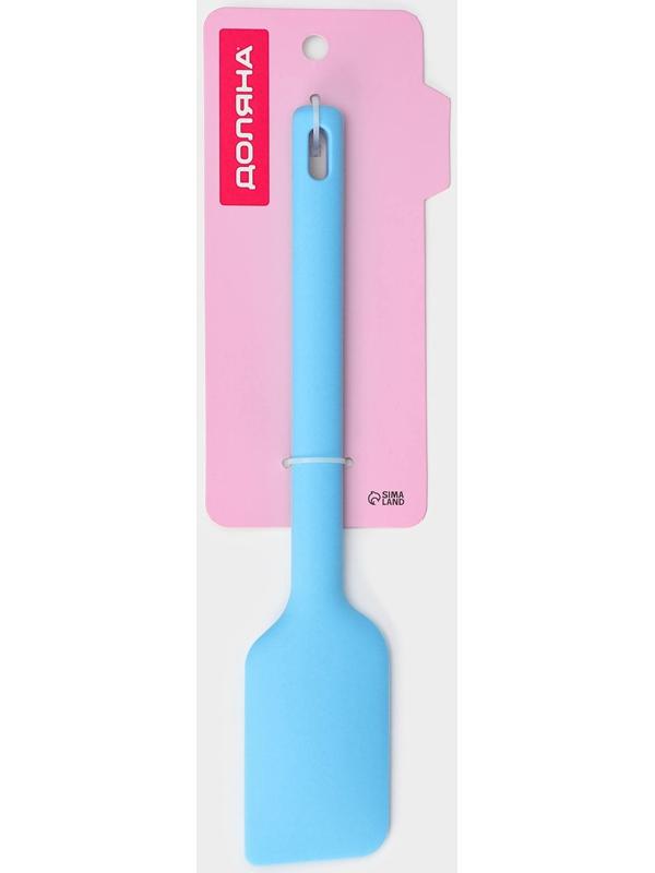 Лопатка Доляна «Люкс», 29×5,5×1 см, цвет голубой