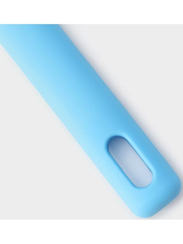 Лопатка Доляна «Люкс», 29×5,5×1 см, цвет голубой