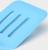 Лопатка с прорезями Доляна «Люкс», 29,5×8×3 см, цвет голубой