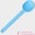 Ложка Доляна «Люкс», 28×6,5×2 см, цвет голубой