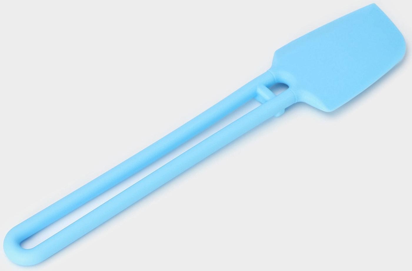 Лопатка Доляна «Дуэт», 27,5х5,5х1 см, цвет голубой