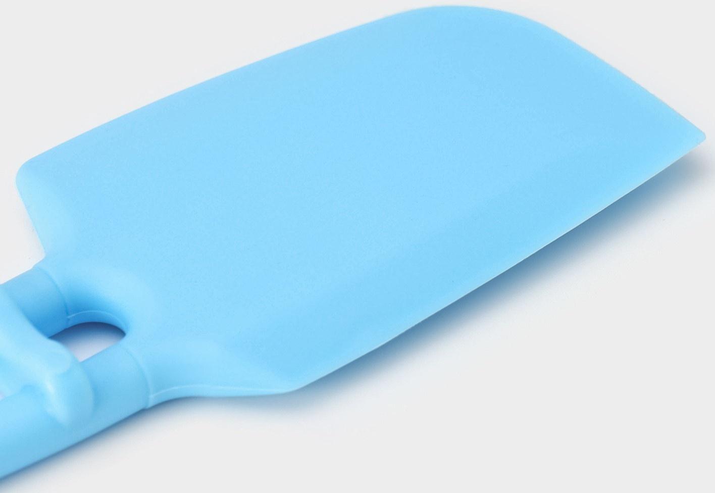 Лопатка Доляна «Дуэт», 27,5х5,5х1 см, цвет голубой