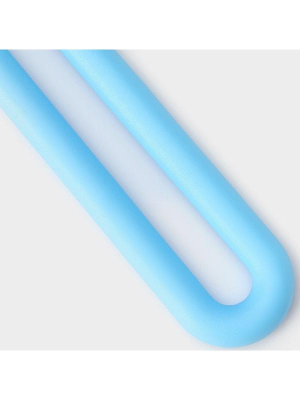 Лопатка Доляна «Дуэт», 27,5х5,5х1 см, цвет голубой