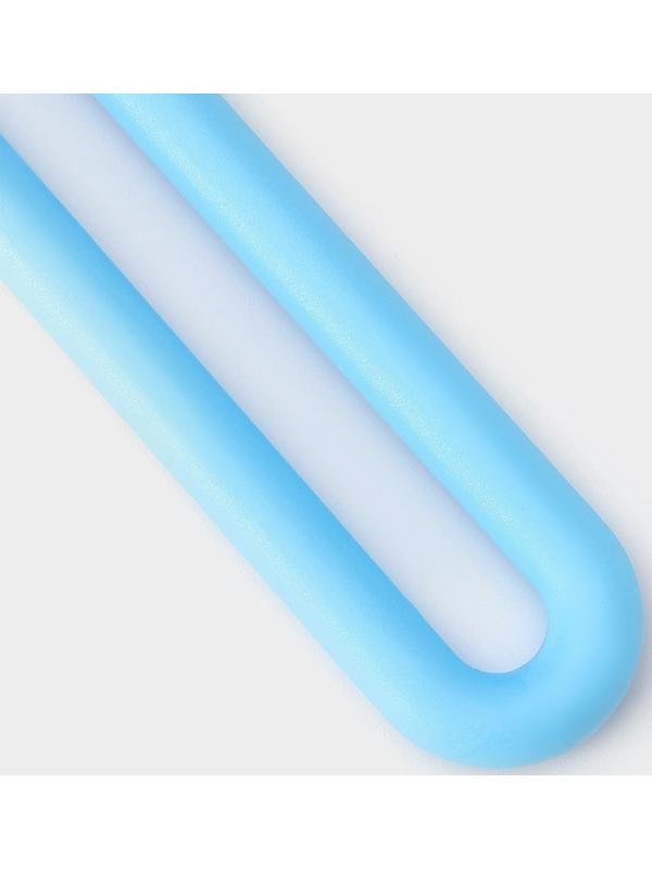 Кисть Доляна «Дуэт», 27,5×5×1,5 см, цвет голубой