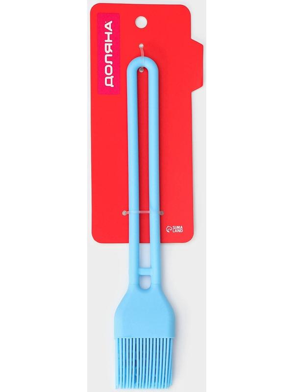 Кисть Доляна «Дуэт», 27,5×5×1,5 см, цвет голубой