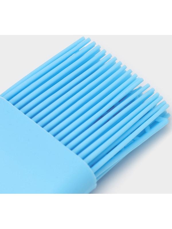 Кисть Доляна «Дуэт», 27,5×5×1,5 см, цвет голубой