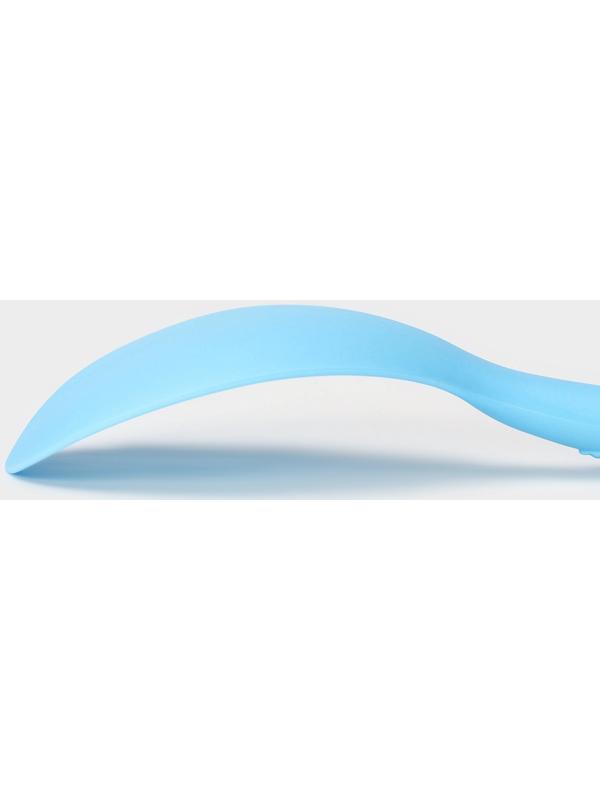 Ложка Доляна «Дуэт», 24×7,5×4 см, цвет голубой