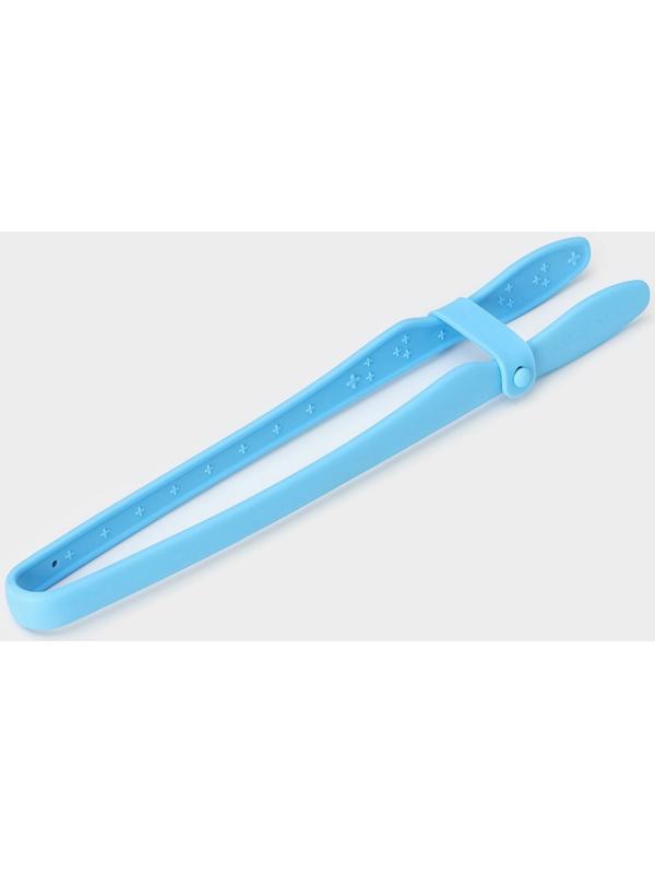 Щипцы Доляна «Дуэт», 24,5×4,5×2 см, цвет голубой