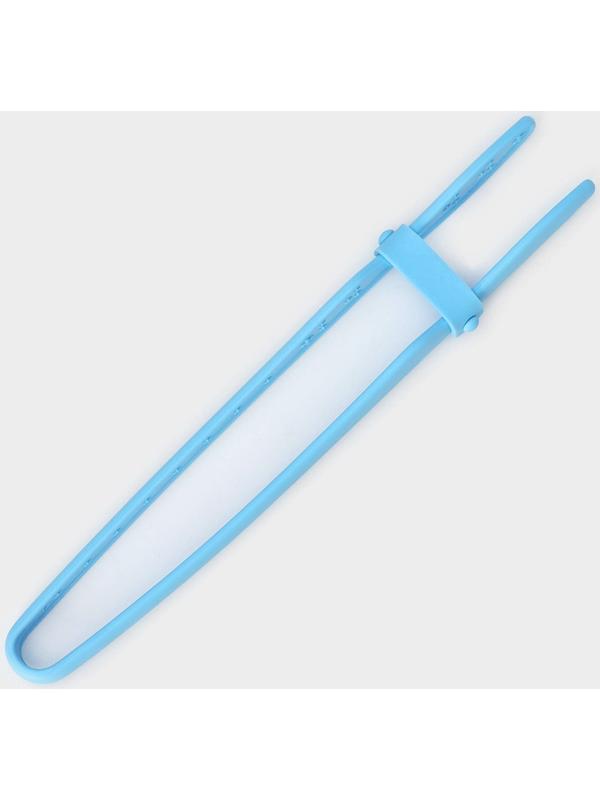 Щипцы Доляна «Дуэт», 24,5×4,5×2 см, цвет голубой