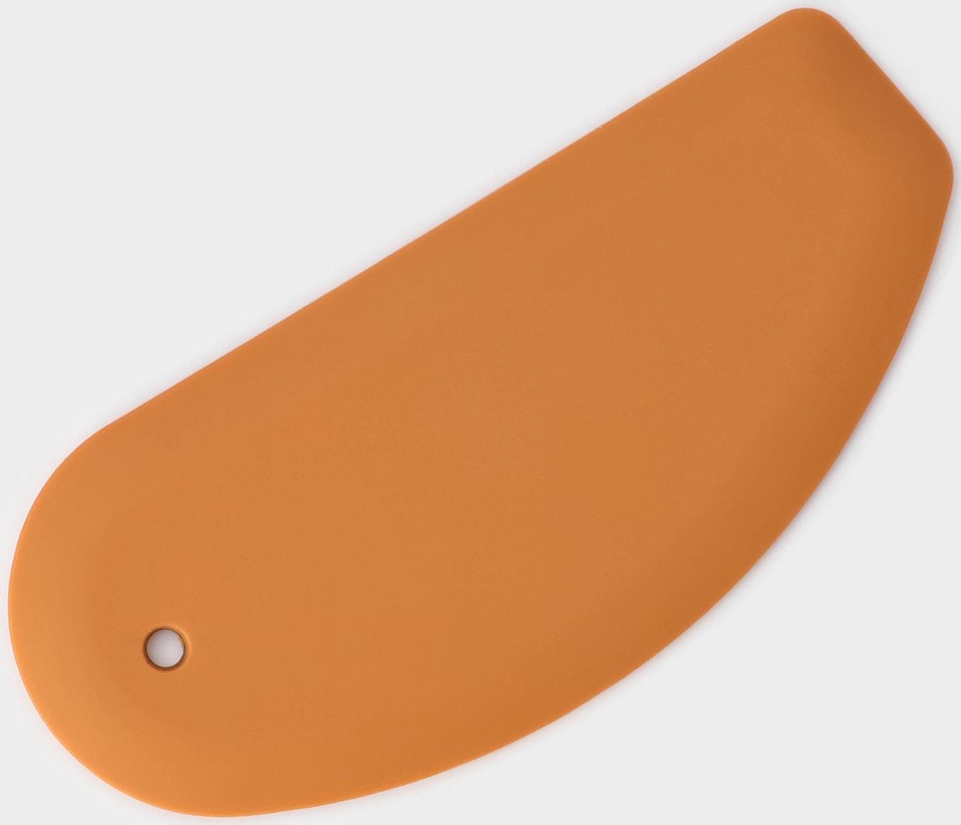 Шпатель кондитерский с разметкой KONFINETTA, 17,5×8×0,7см, цвет бежевый