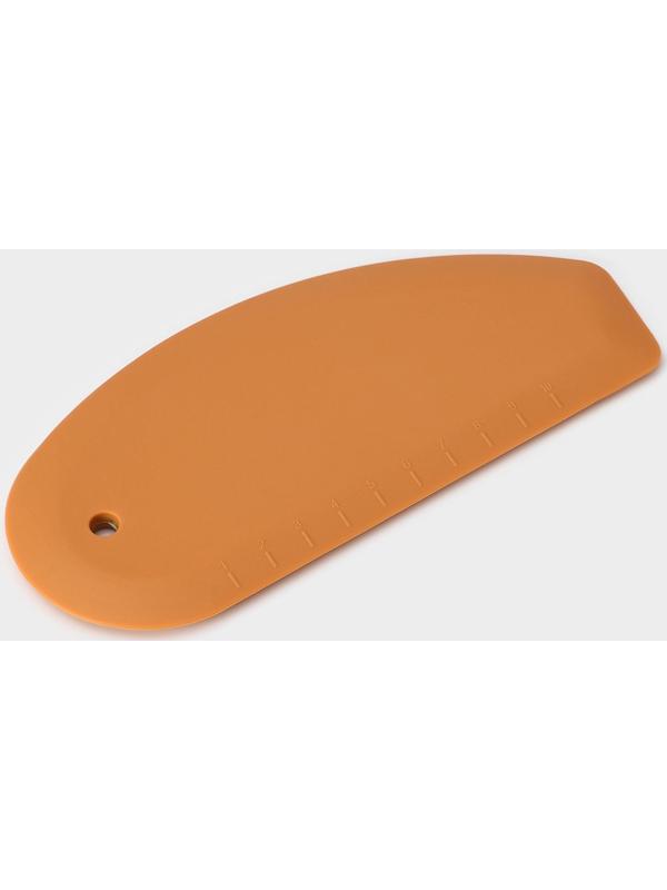 Шпатель кондитерский с разметкой KONFINETTA, 17,5×8×0,7см, цвет бежевый