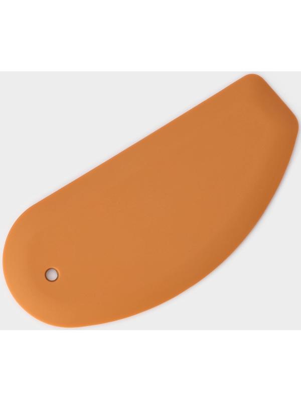 Шпатель кондитерский с разметкой KONFINETTA, 17,5×8×0,7см, цвет бежевый