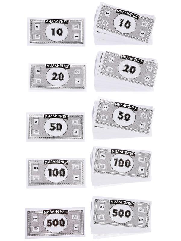 Настольная игра «Миллионеры», 2-6 игроков, 7+